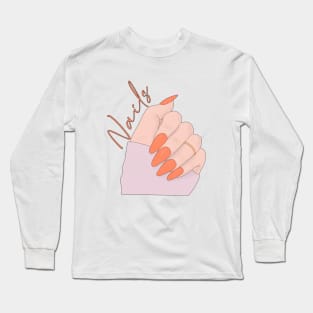 Marvelous Nails Long Sleeve T-Shirt